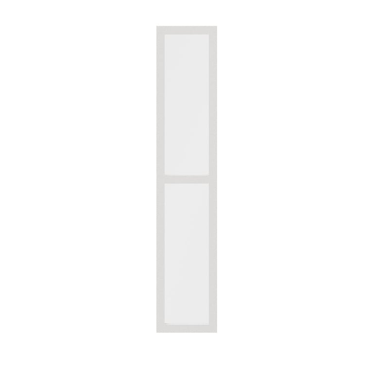 Usa dressing, transparenta, alb, 37x187 cm  GoodHome Atomia