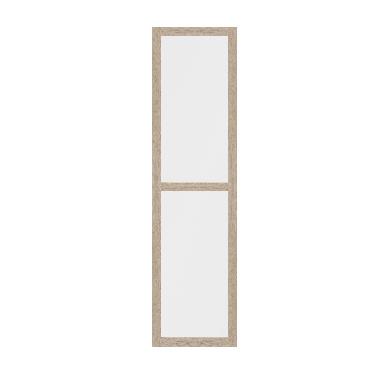 Usa dresing transparenta, sticla, stejar, 50 x 187 cm GoodHome Atomia