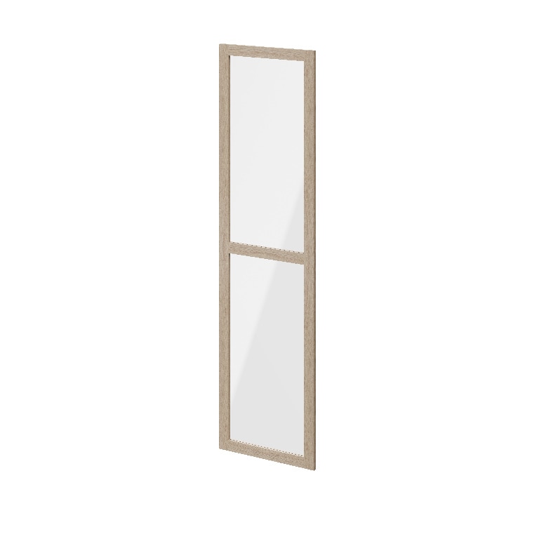 Usa dresing transparenta, sticla, stejar, 50 x 187 cm GoodHome Atomia