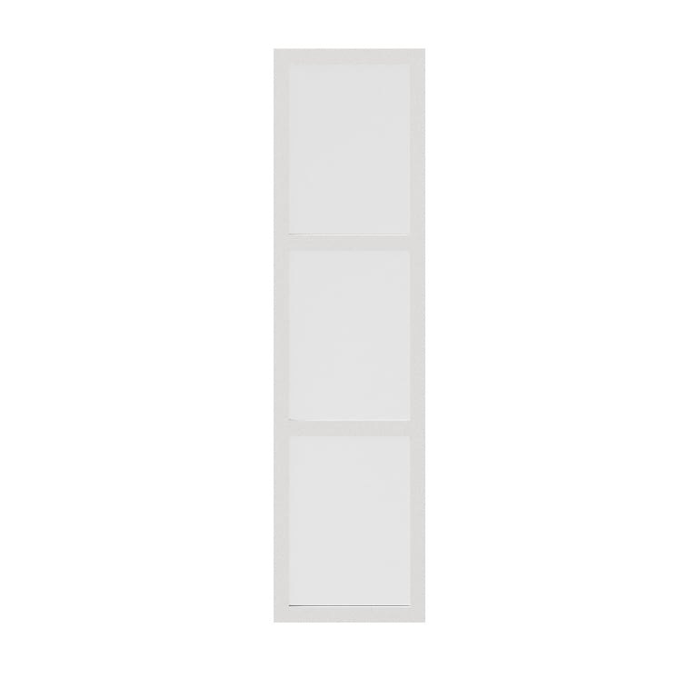 Usa dressing, sticla opaca, alb, W50Xh187 cm  GoodHome Atomia