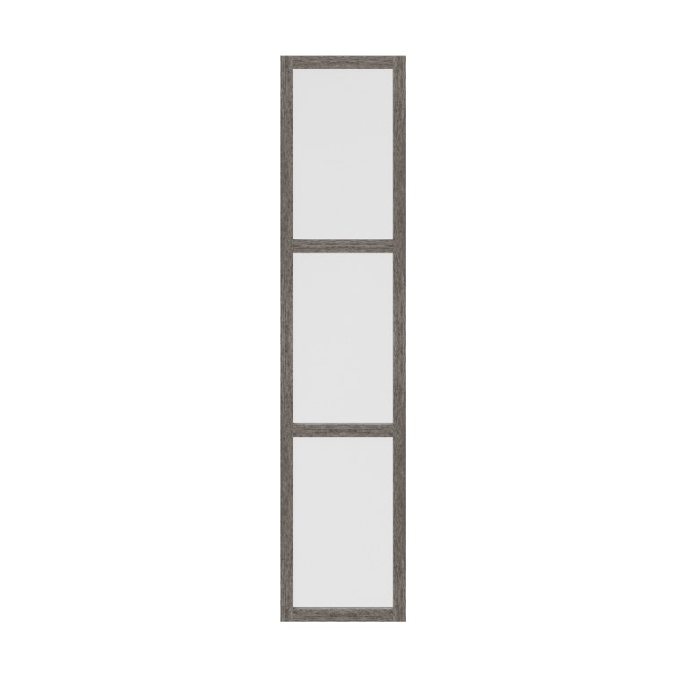 Usa dressing, sticla, W50Xh225 gri stejar GoodHome Atomia