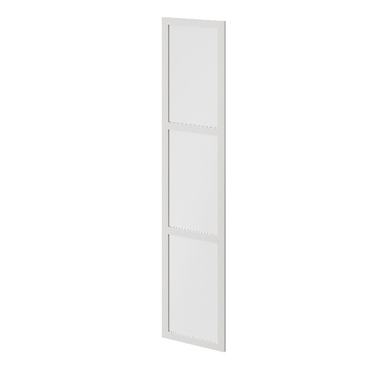 Usa dressing, sticla, alb, W50Xh225  GoodHome Atomia