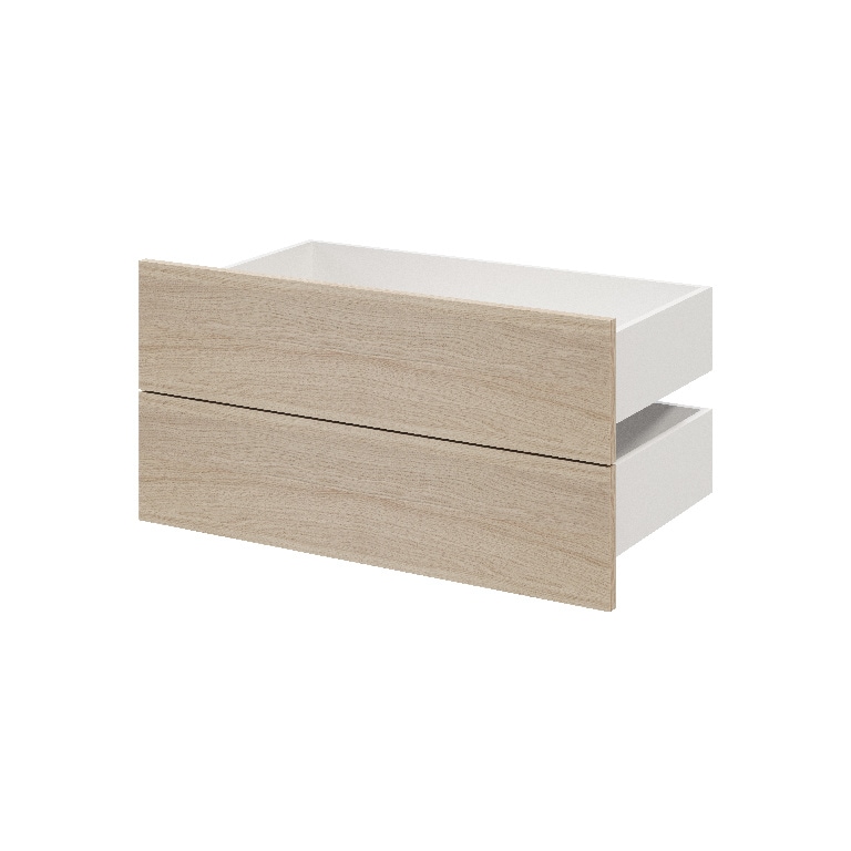 Sertar exterior, 45 x 75 cm stejar  2 bucati  GoodHome Atomia