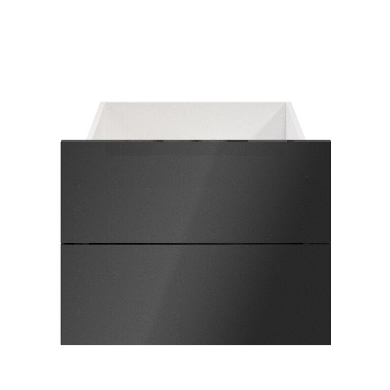 Sertar exterior, 58 x 50 cm, antracit, set 2 bucati  GoodHome Atomia