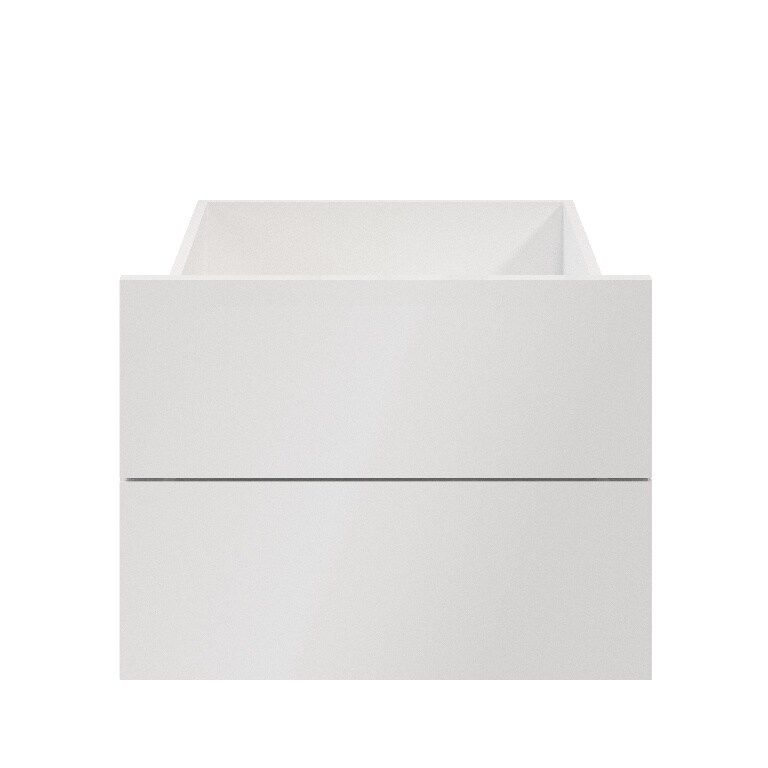 Sertar exterior, 58 x 50 cm, Alb set 2 bucati  GoodHome Atomia