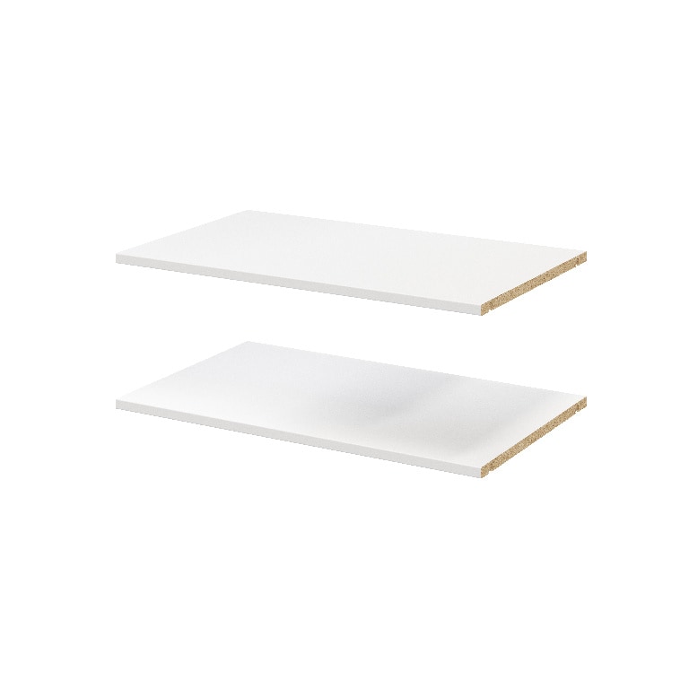 Pachet 2 rafturi, alb, 71.4 x 43.2 cm  GoodHome Atomia