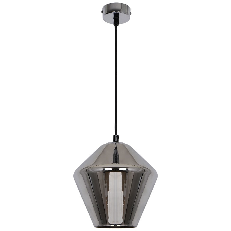Lustra tip pendul, Transparent, 28 W, 1 x E27  GoodHome Flachee