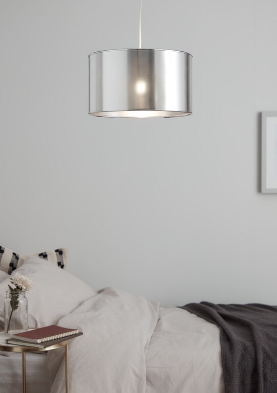 Lustra tip pendul, Argintiu, 42 W, 1 x E27  GoodHome Tectit