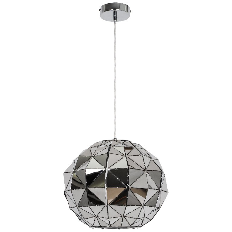 Lustra tip pendul, Argintiu, 28 W, 1 x E27  GoodHome Edasich