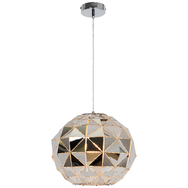 Lustra tip pendul, Argintiu, 28 W, 1 x E27  GoodHome Edasich