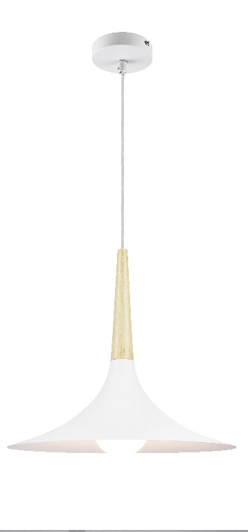 Lustra tip pendul, Alb, 42 W, 1 x E27  GoodHome Arraqis