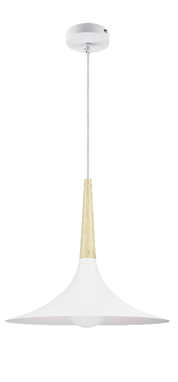 Lustra tip pendul, Alb, 42 W, 1 x E27  GoodHome Arraqis