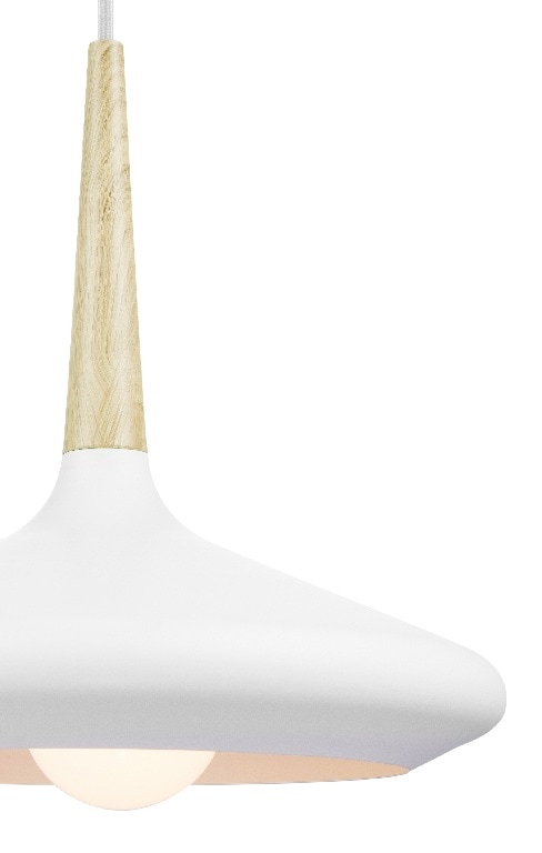 Lustra tip pendul, Alb, 42 W, 1 x E27  GoodHome Arraqis