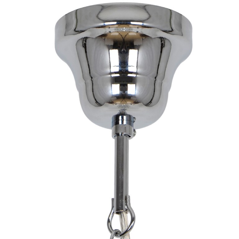 Lustra tip pendul, Argintiu/Transparent, 40 W, 3 x E14  GoodHome Gacruz