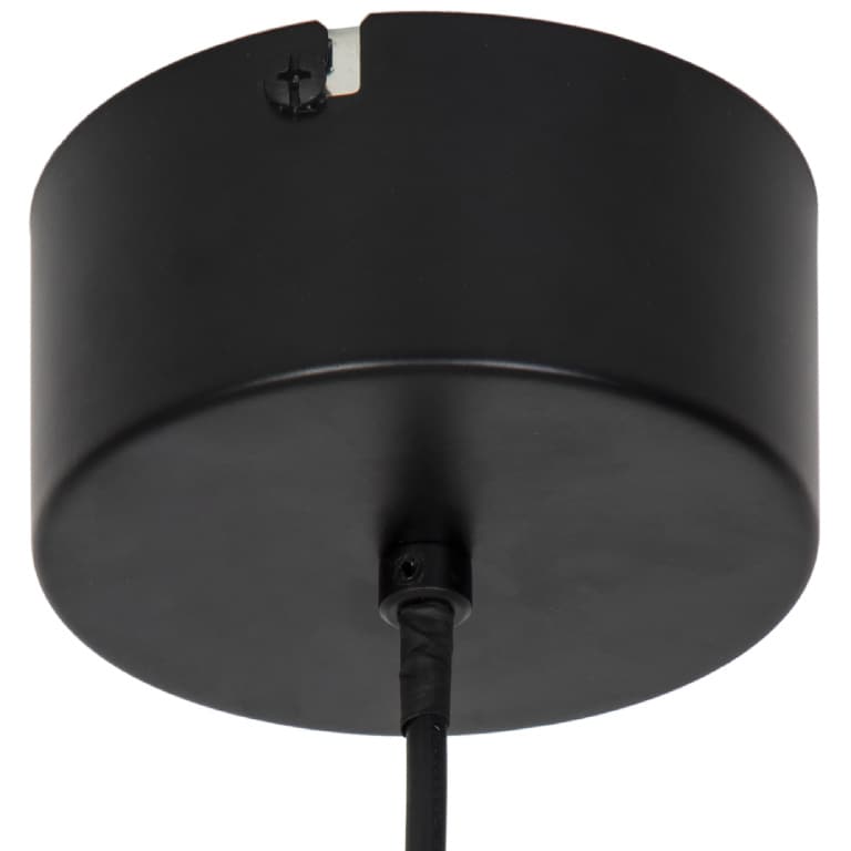 Lustra tip pendul, Negru, 42 W, 1 x E27  GoodHome Daluiz