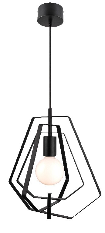 Pendul, negru, 1 x 42 W  GoodHome Nedoki