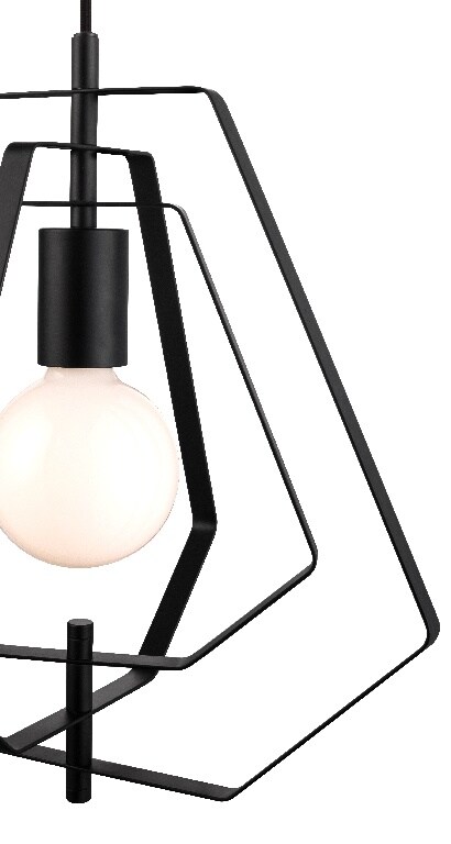Pendul, negru, 1 x 42 W  GoodHome Nedoki