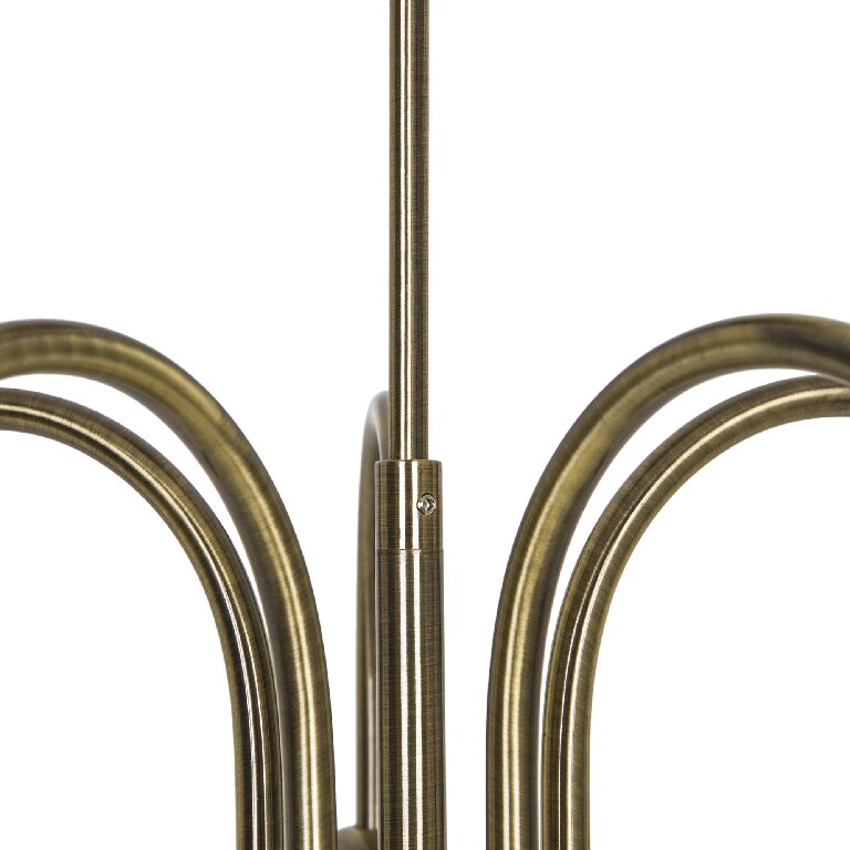 Lustra tip pendul, Auriu, 28 W, 5 x E14  GoodHome Gammont