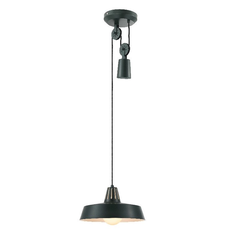 Lustra tip pendul, Verde, 60 W, 1 x E27  GoodHome Yarra