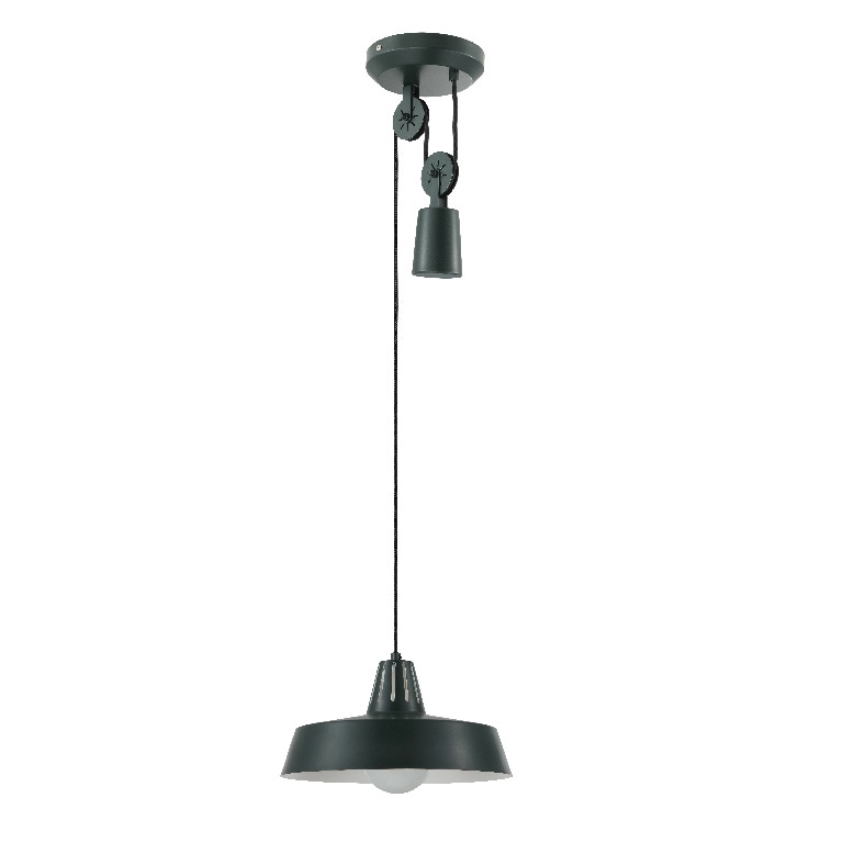 Lustra tip pendul, Verde, 60 W, 1 x E27  GoodHome Yarra