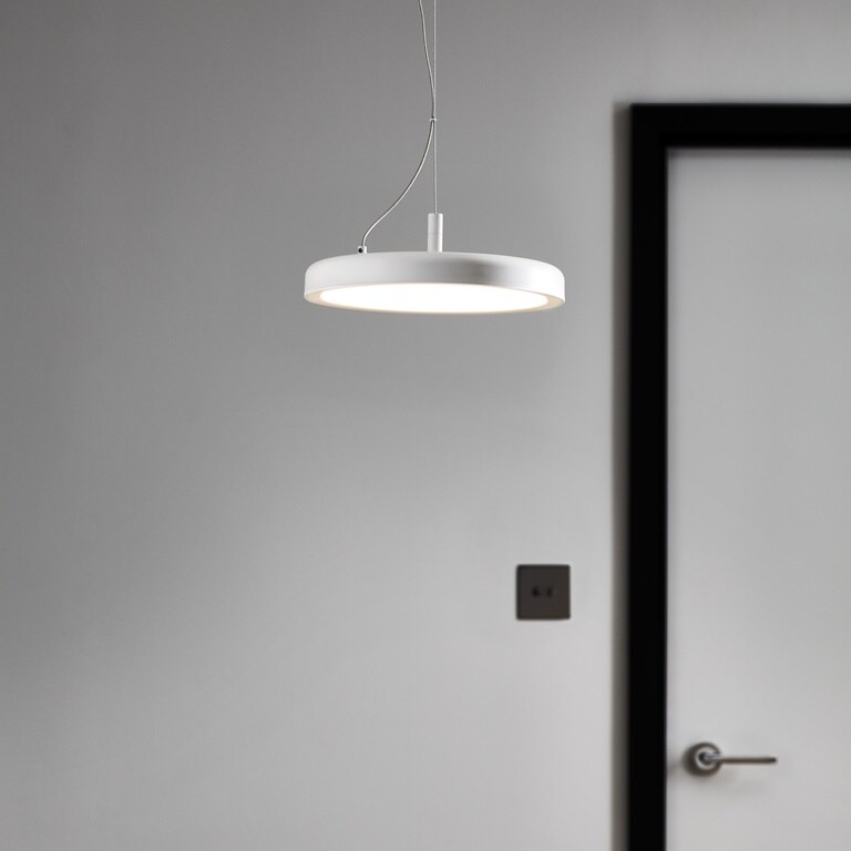 Pendul, alb, 3000 K, 1 x 20 W  GoodHome Azagny