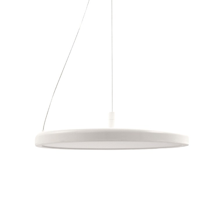 Pendul, alb, 3000 K, 25.5 W  GoodHome Azagny