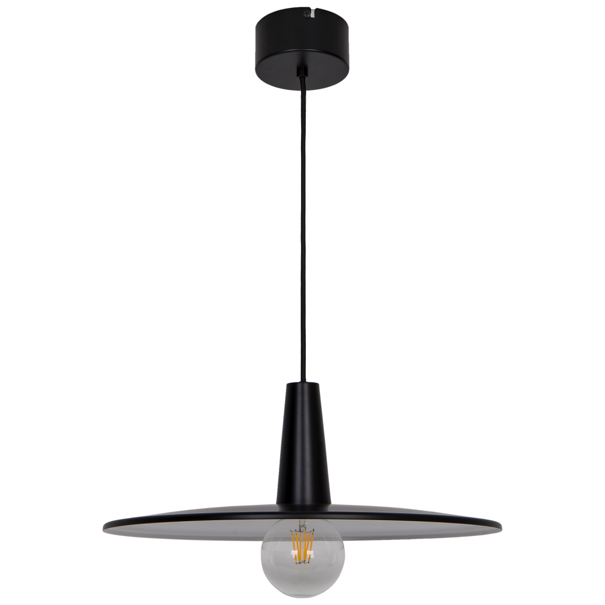 Pendul GOODHOME Hibonit, E27, negru