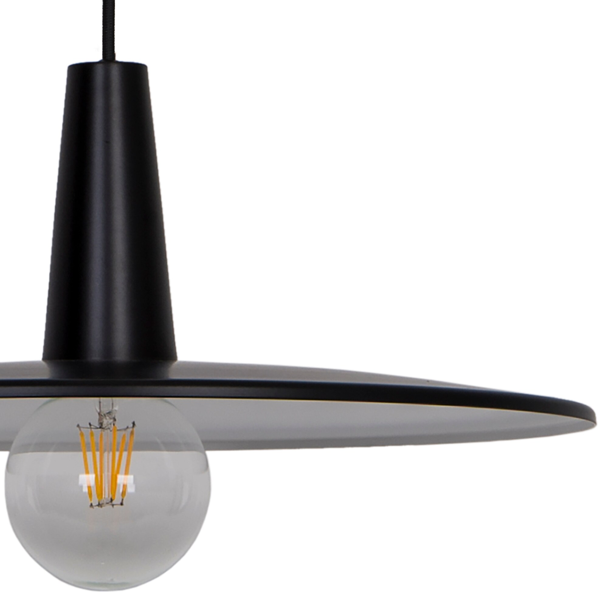 Pendul GOODHOME Hibonit, E27, negru