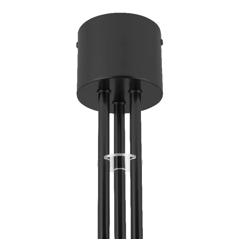 Lustra tip pendul, Negru, 60 W, 5 x E27  GoodHome Darrah
