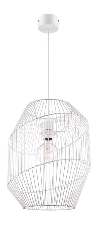 Lustra tip pendul, Alb, 42 W, 1 x E27  GoodHome Tsolma