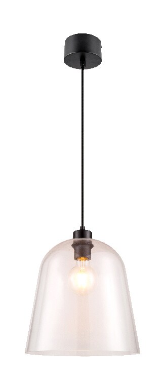 Lustra tip pendul, Transparent, 42 W, 1 x E27  GoodHome Calume
