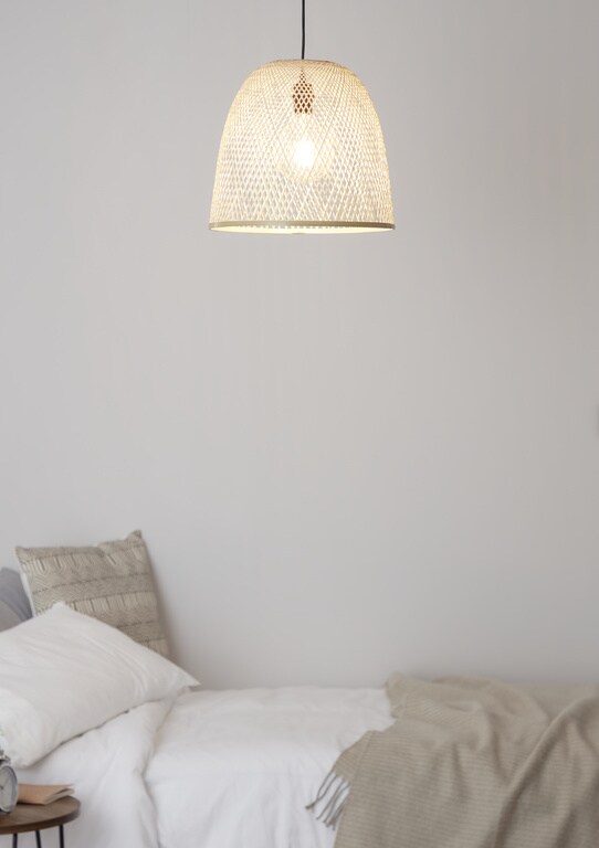 Lustra tip pendul, Alb, 42 W, 1 x E27  GoodHome Calume
