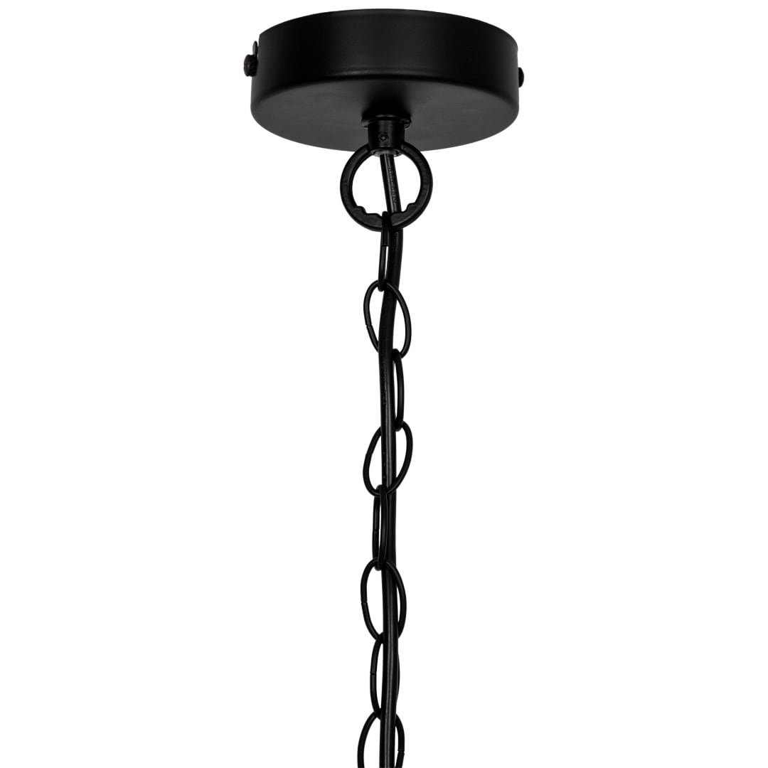 Candelabru, Negru, 28 W, 5 x E14  GoodHome Mashatu
