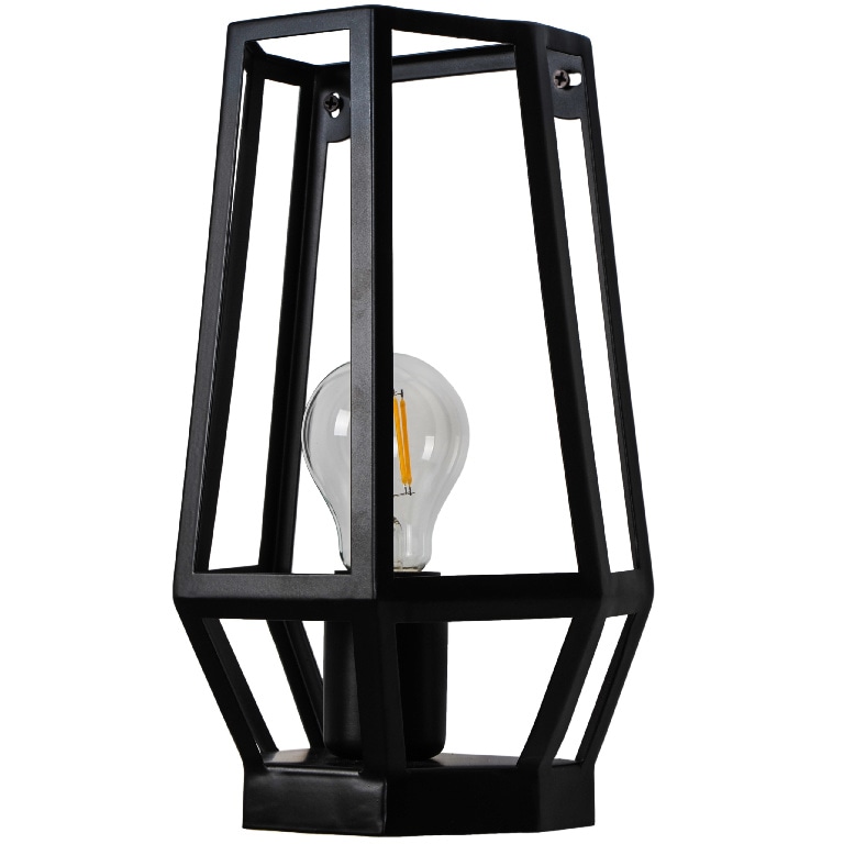 Aplica incandescent, 1 bec, E27, 10 W  GoodHome Nantan