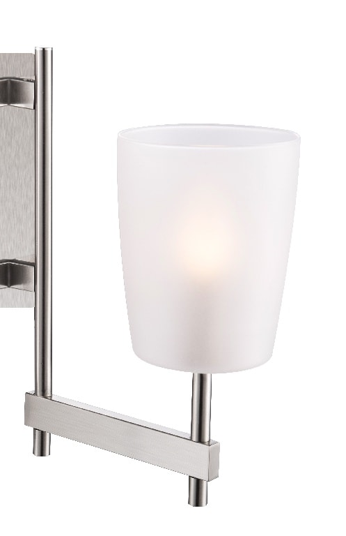 Aplica dubla Quadryx GOODHOME, E14, 28W, IP20, alb/argintiu