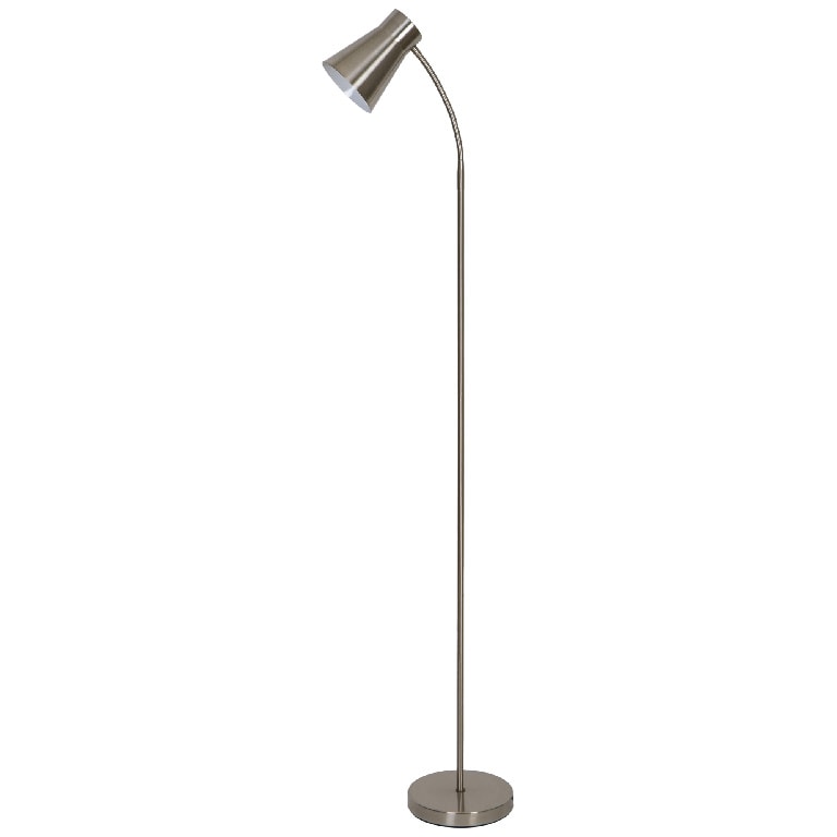 Lampadar Argintiu, E27, 10 W, 165 cm  GoodHome Hentage