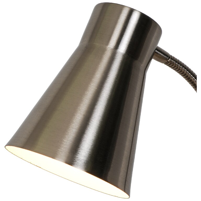 Lampadar Argintiu, E27, 10 W, 165 cm  GoodHome Hentage