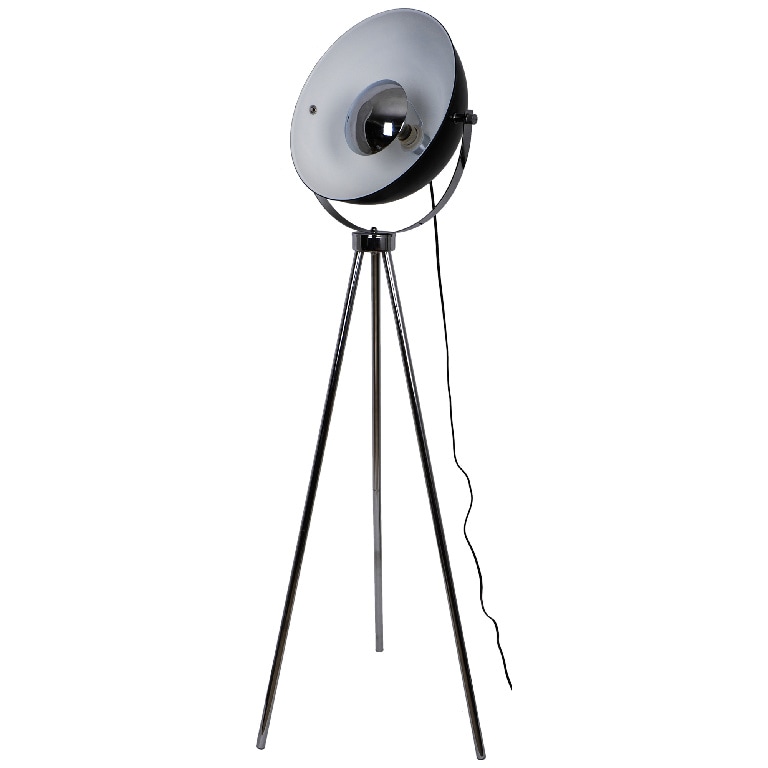 Lampadar GOODHOME Selinda, 10W, E27, negru