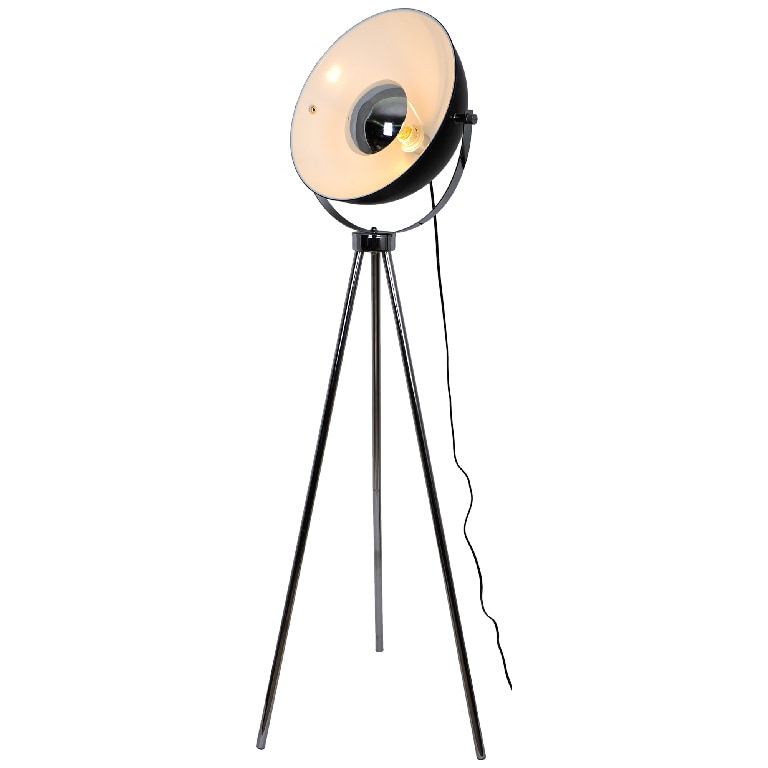 Lampadar GOODHOME Selinda, 10W, E27, negru