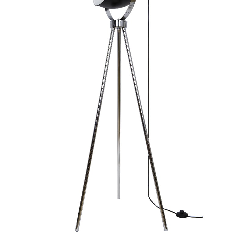 Lampadar GOODHOME Selinda, 10W, E27, negru