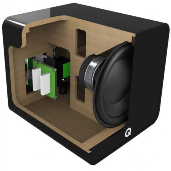 Subwoofer Q ACOUSTICS QB12, 220W RMS, negru