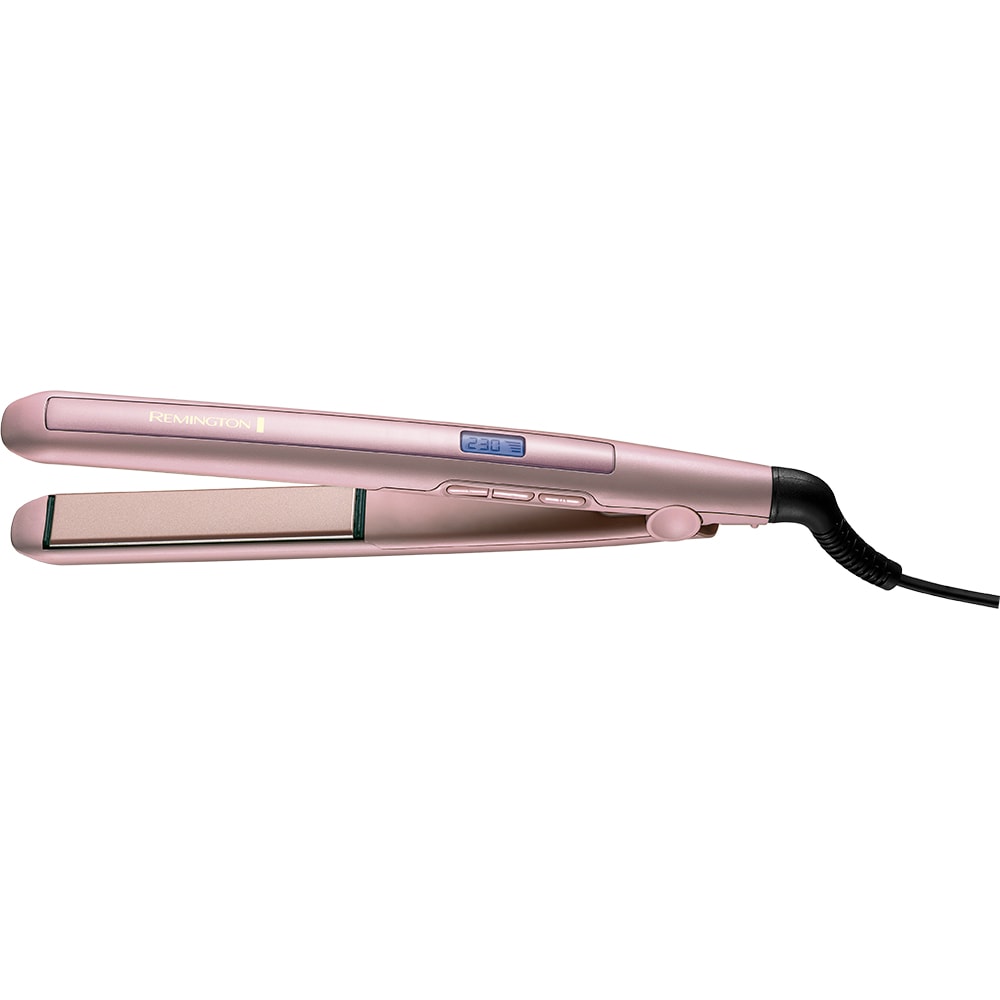 Placa de indreptat parul REMINGTON Coconut Smooth S5901, 230 grade, invelis ceramic, roz