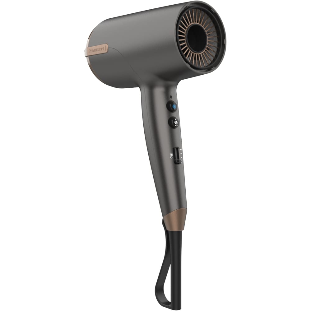 Uscator de par REMINGTON ONE Dry & Style D6077, 2000W, 8 combinatii caldura/viteza, negru