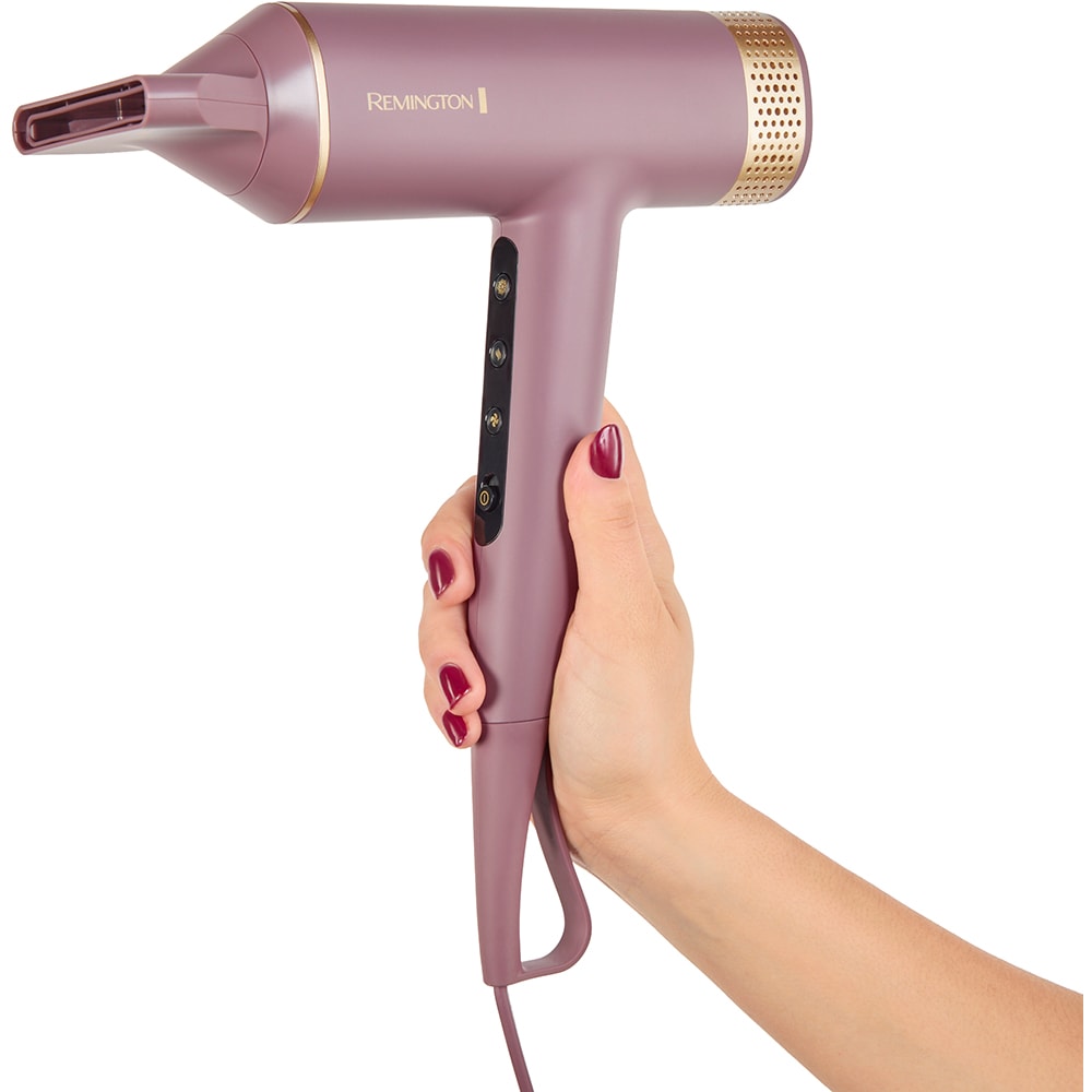 Uscator de par REMINGTON AirVive EC8930, 1600W, 2 viteze, 3 trepte temperatura, mov