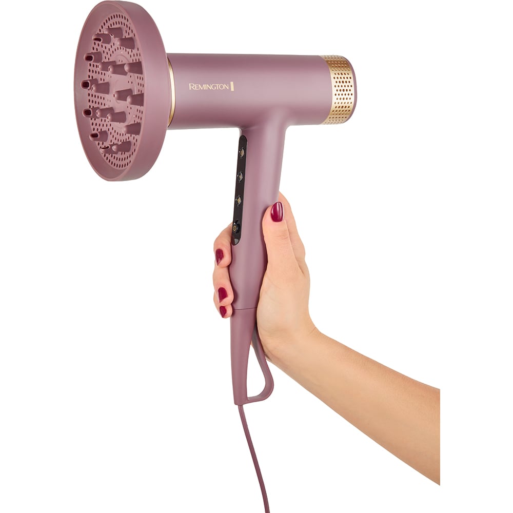 Uscator de par REMINGTON AirVive EC8930, 1600W, 2 viteze, 3 trepte temperatura, mov
