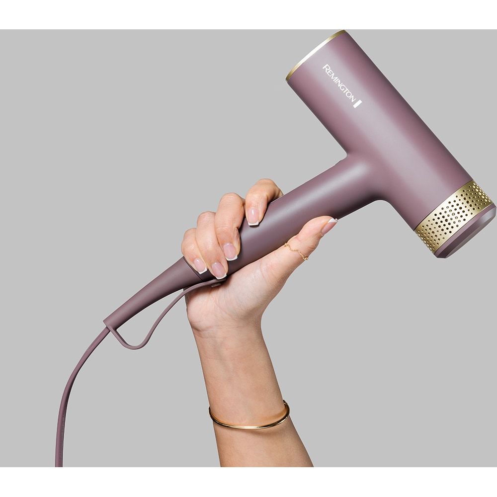 Uscator de par REMINGTON AirVive EC8930, 1600W, 2 viteze, 3 trepte temperatura, mov