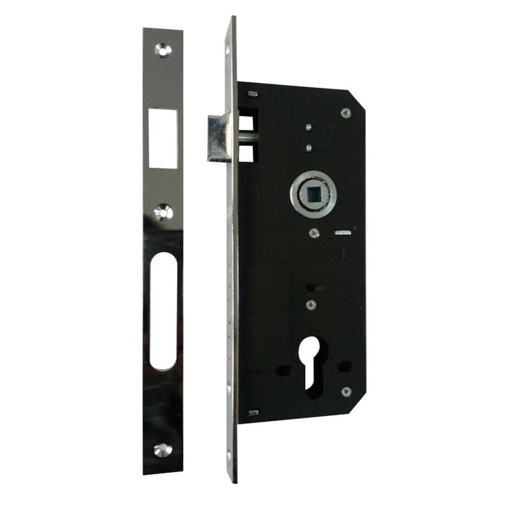 Broasca ingropata usa metalica YALE, 45x85 mm, 3 bolt x 12 mm, cilindru
