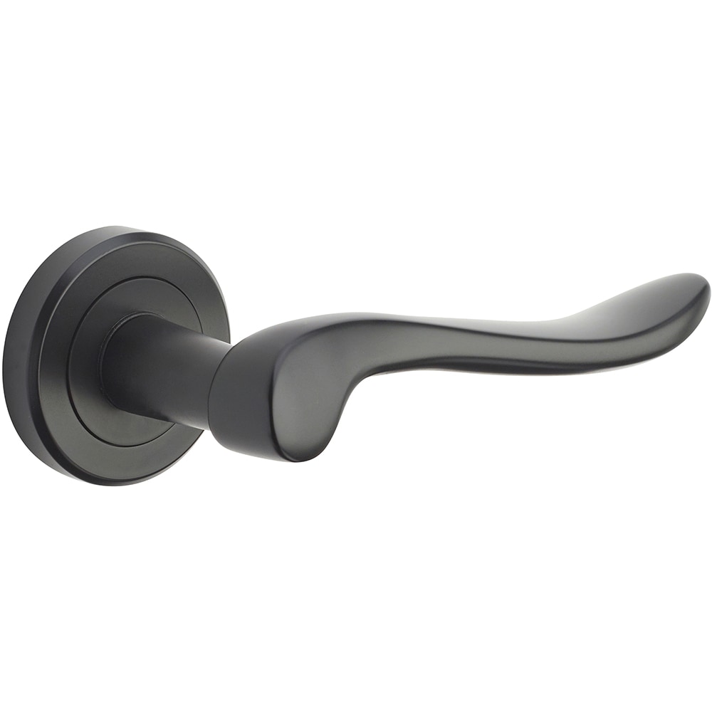 Set manere cu rozete YALE Eagle, zinc, negru