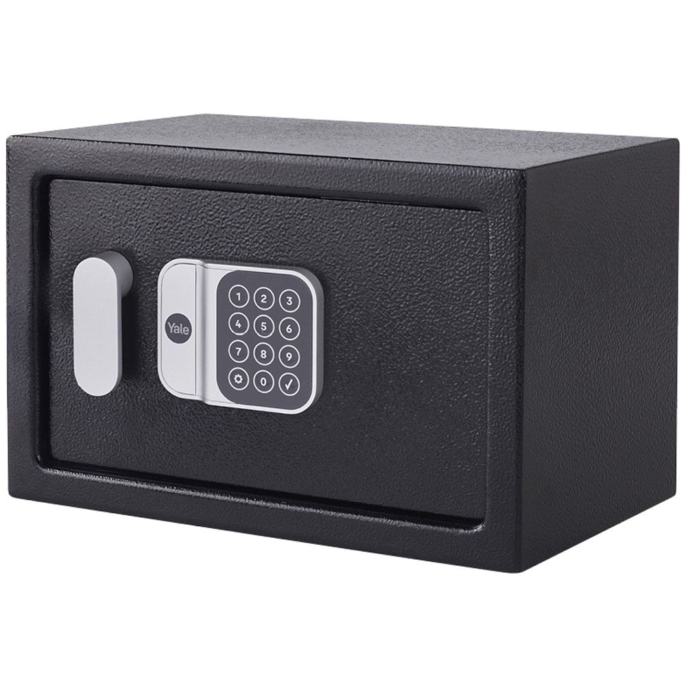 Seif digital YALE, 31x20x20 cm, negru