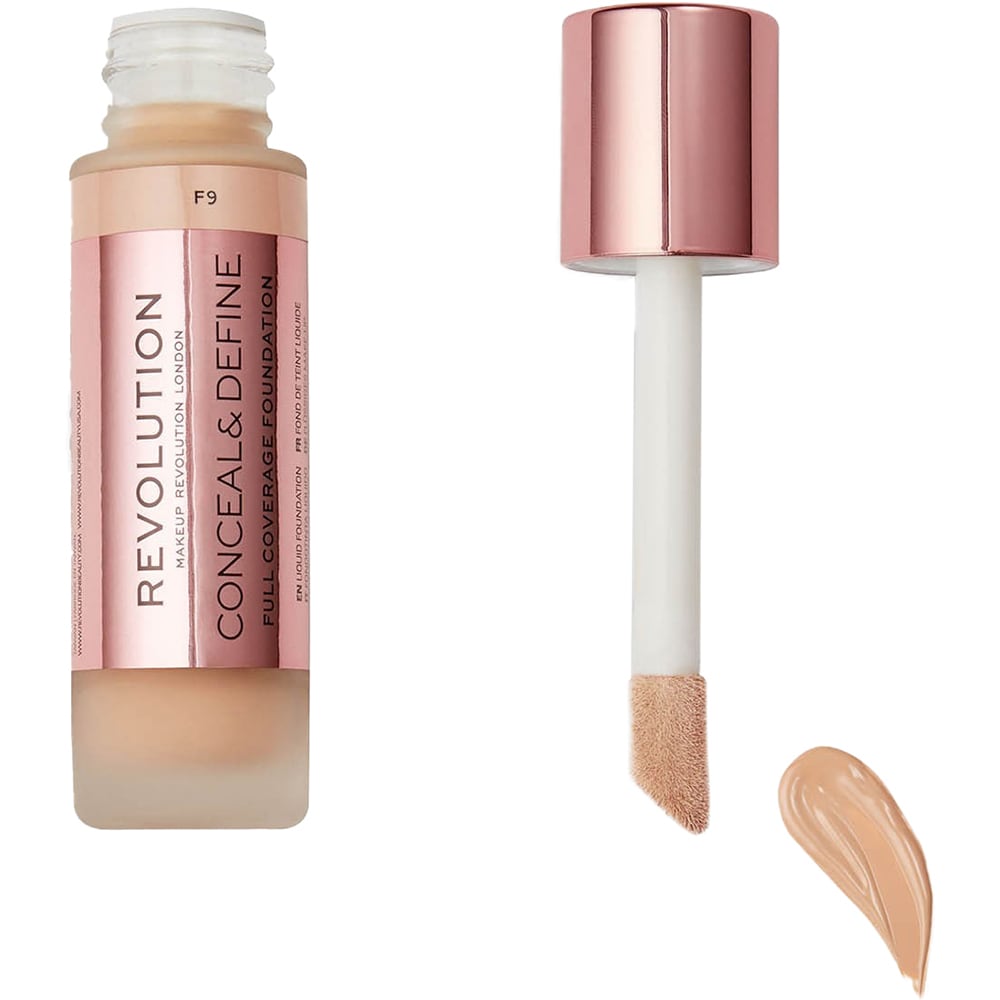 Fond de ten MAKEUP REVOLUTION Conceal&Define, F9, 23ml